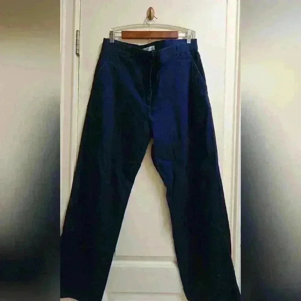 P5021 Orvis straight leg high waist dark wash size 16 - Picture 3 of 9